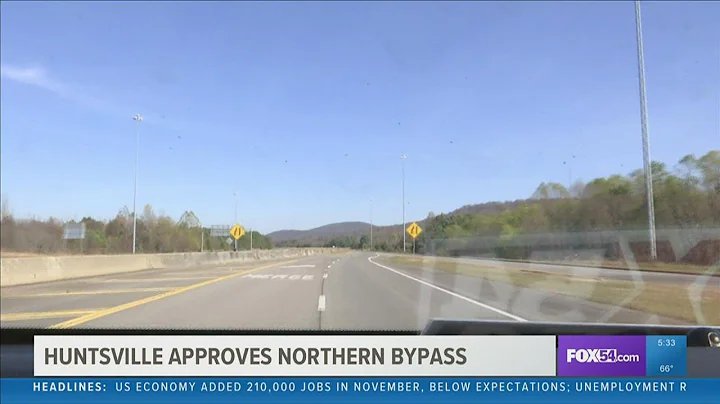 Northern Bypass Project approved by Huntsville City Council