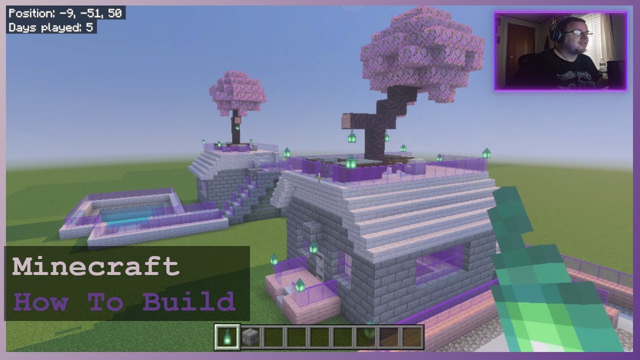 Minecraft/часть 1/как построить/дом/бассейн/Новый