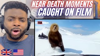 Brit Reacts To NEAR DEATH MOMENTS CAUGHT ON FILM!