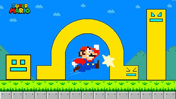 Finish The Pattern? Mario vs Weird Funny Geometry ➕ Addition Special Maze | Game Animation