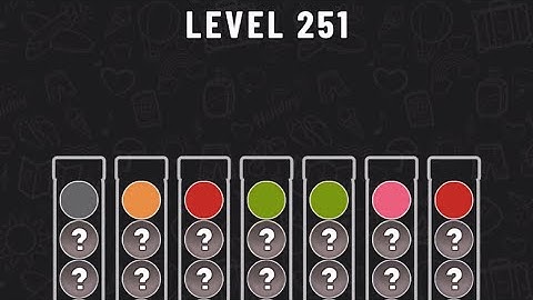Ball Sort Puzzle Level 251 #ballsortpuzzle #ballsortpuzzlegameplay #puzzlegame #mobilegames