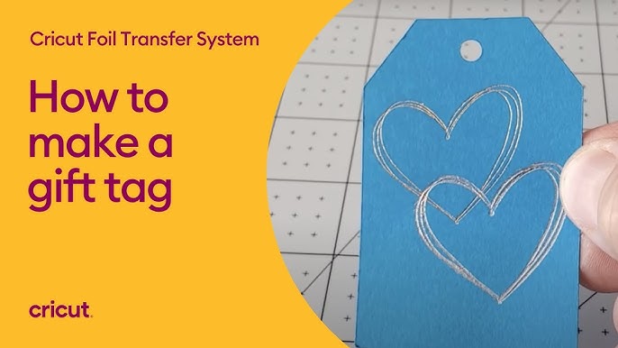 How to create custom stickers with foil on your Cricut - foiling