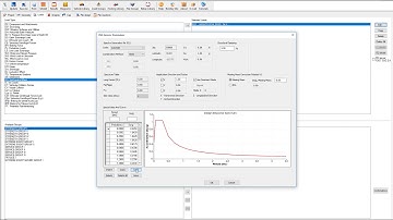 LEAP Bridge Concrete - Import and Export Custom Design Response Spectrum