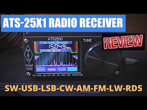 New ATS-25X1 all Band FM LW MW SW SSB Radio Receiver REVIEW @CB-RADIO-UK