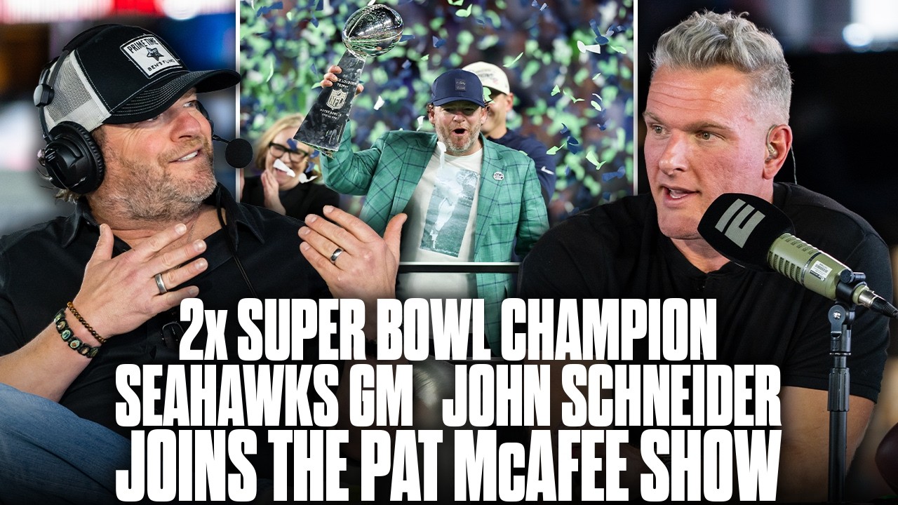 2 Time Super Bowl Champion Seahawks GM John Schneider Joins Pat McAfee From The NFL Combine