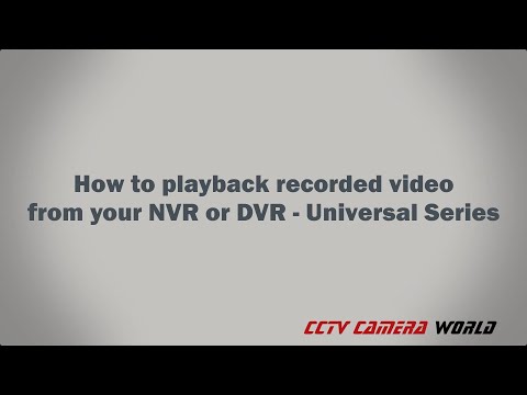 click to play the video