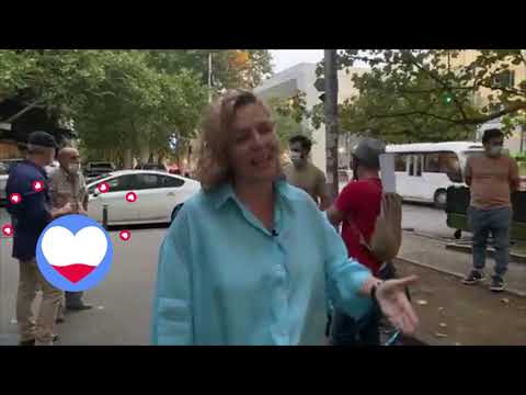 თბილისის მერობის კანდიდატის პირველი კარდაკარი ვაჟა ფშაველას გამზირზე.