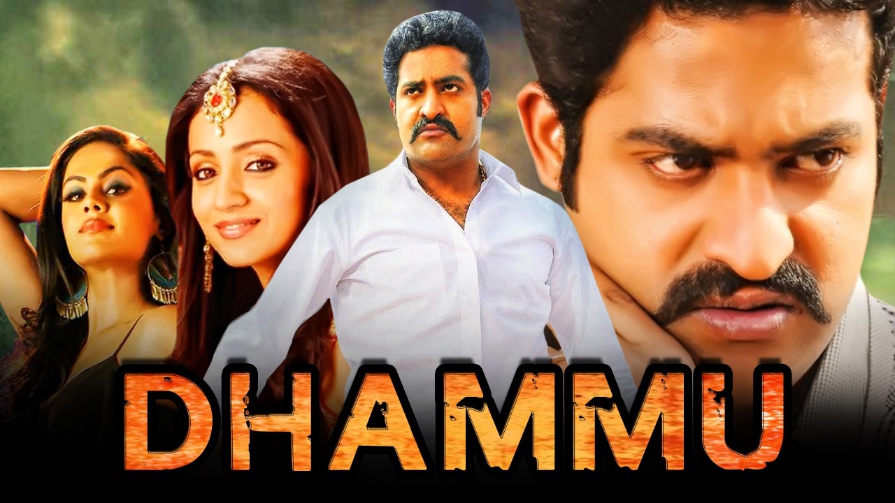 Dhammu | Jr Ntr Superhit Action Hindi Dubbed Movie | Trisha Krishnan, Karthika Nair