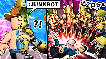 I got CUSTOM JUNKBOT ROBLOX ADMIN COMMANDS!!
