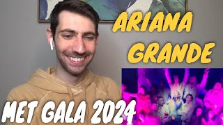 Ariana Grande - Met Gala 2024 Performance | REACTION