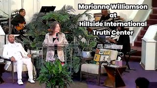 Marianne Williamson at Hillside International Truth Center in Atlanta | 03/10/2024