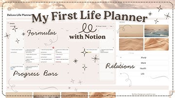 🍂 Designing  a Life Planner with Notion | Tour & Build with Me + Template  🧡✨ My Personal Curriculum