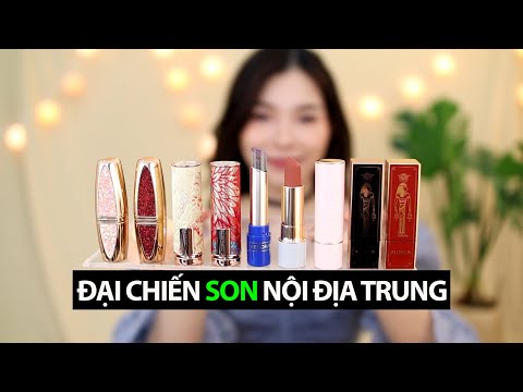 ĐẠI CHIẾN SON NỘI ĐỊA TRUNG GIÁ RẺ GIẬT MÌNH 😱😱💄