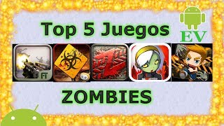 TOP 5 juegos de Zombies GRATIS | Mutant Roadkill | Android Evolution