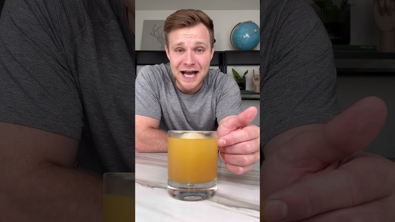 Does Apple Juice mask the taste of  Tequila?!