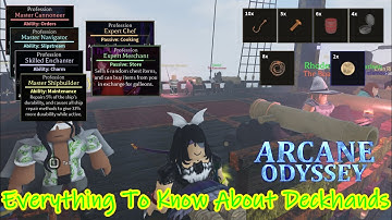 Advanced Guide For Deckhands: Arcane Odyssey