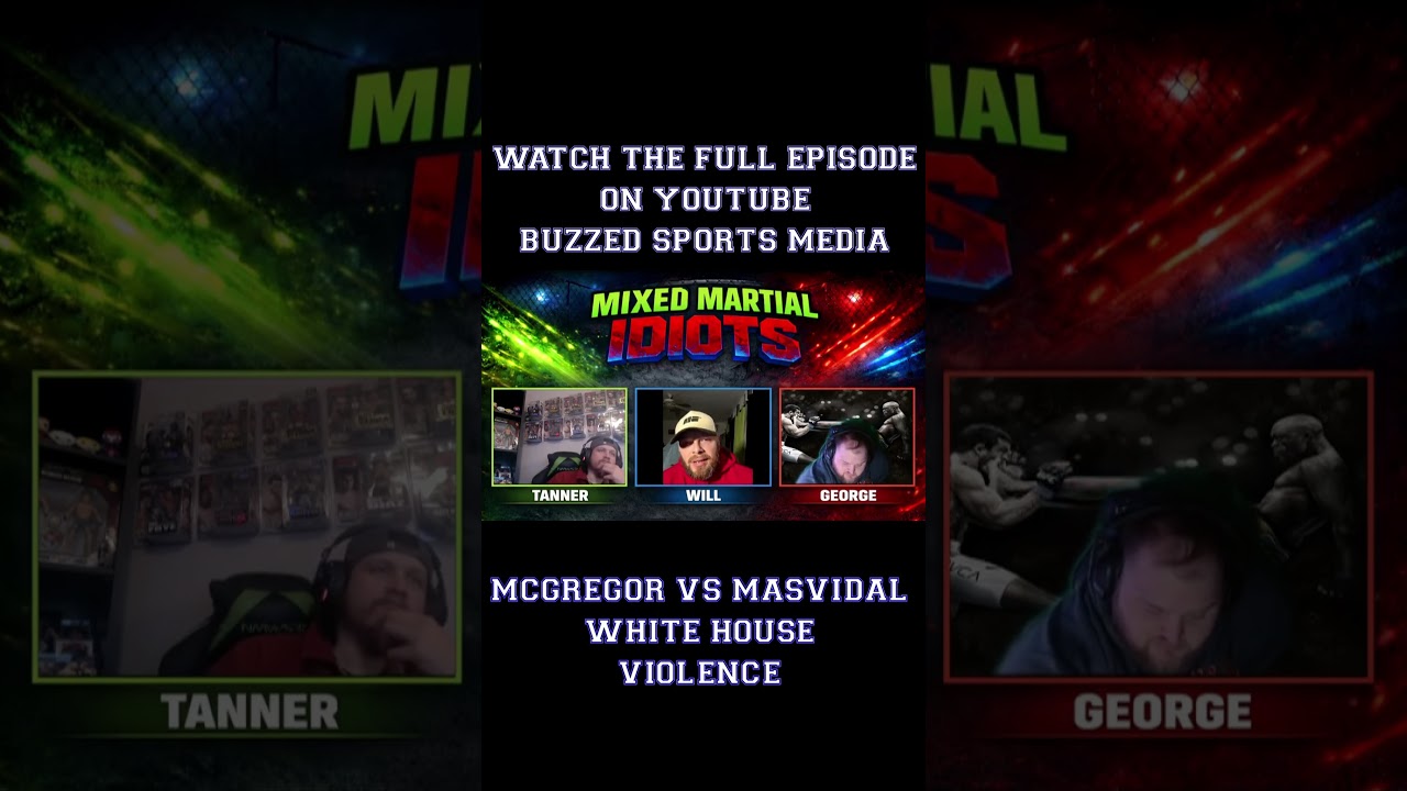 McGregor vs Masvidal at the White House? I’m Watching 👀