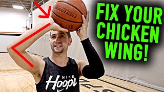 How To Fix Your "Chicken Wing" | Basketball Shooting Form Tips screenshot 4