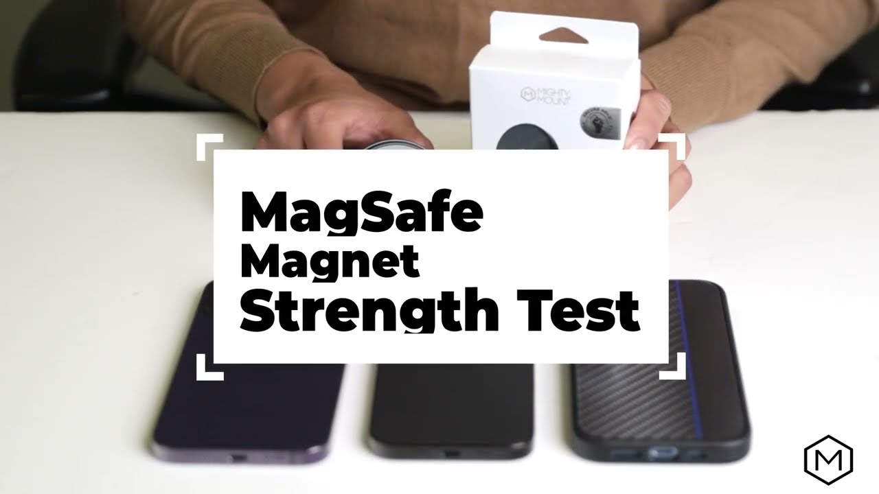 Mighty Mount MagSafe Car Mount Charger: How Strong is the Magnet? Watch Our  Test! 