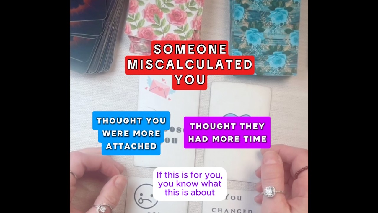 Someone miscalculated you