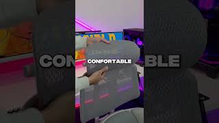 The BEST ergonomic chair (it's amazing) 🔥 #tech #desksetup #hbada #gaming #officechair #gamingsetup