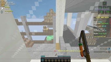 this hypixel hide and seek bug/glitch is amazing