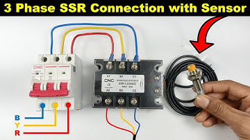 3 Phase SSR Connection with Sensor | What Is Solid State Relay In Hindi |@ElectricalTechnician