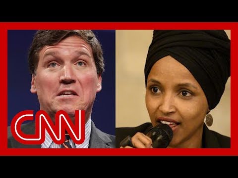 Omar responds to Carlson's claim that she hates America