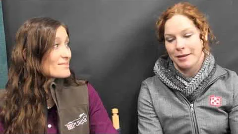 Gina Fresquez and Jessica Wisdom at WSHE 2014