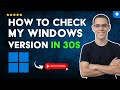 How to KNOW Which VERSION of WINDOWS You HAVE in 30 S