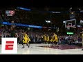 Full sequence: LeBron James blocks Victor Oladipo, hits game-winning 3 in Game 5 vs. Pacers | ESPN