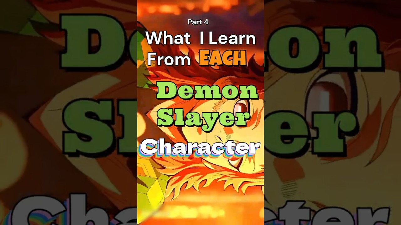 Part 4 💯What learn From Each DemonSlayer Character #infinitycastlearc #deadbydaylight #senseinokage