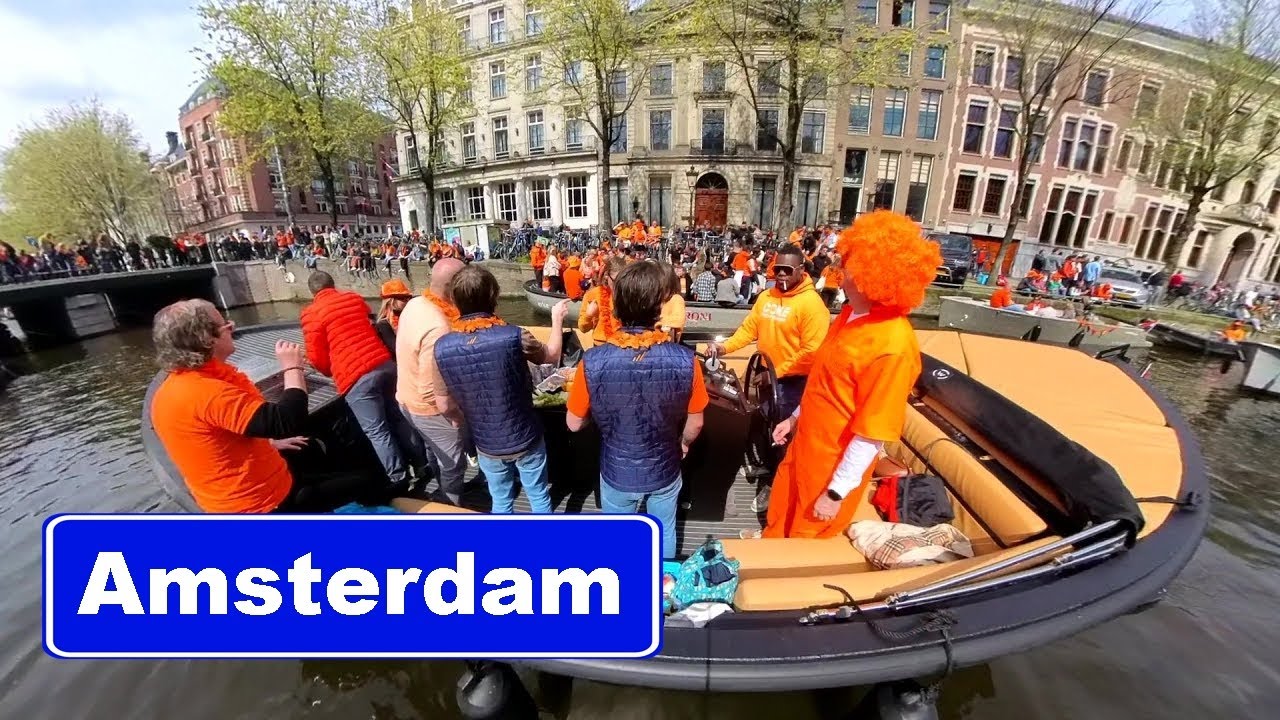 UNSEEN AMSTERDAM. Dutch Orange Army +Amsterdam  Canals = CHAOS; #Kingsday2023; S3/E11