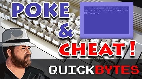 Poke and Cheat on the Commodore 64 - QuickBYTES