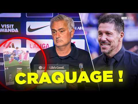 MOURINHO CRAQUE EN CONFÉRENCE DE PRESSE, SIMEONE LE RECADRE !