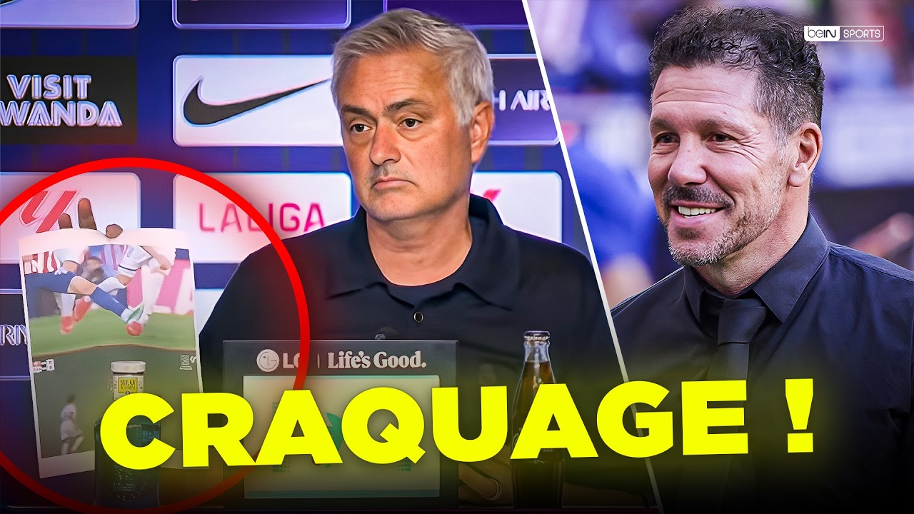 MOURINHO CRAQUE EN CONFÉRENCE DE PRESSE, SIMEONE LE RECADRE !