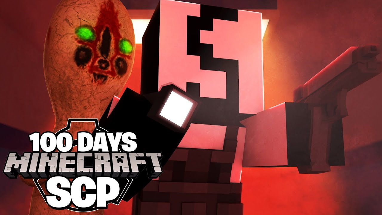 100 Days in Minecraft with SCP, here's what happened...