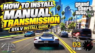 GTA 5 Manual Transmission Mod Is INSANE! | Full Install Guide