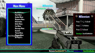 [Bo2/Ps3] SSM Millennium GSC Mod Menu (Preview!)