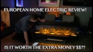 European Home Electric Fireplace Product Review, is it worth the money?