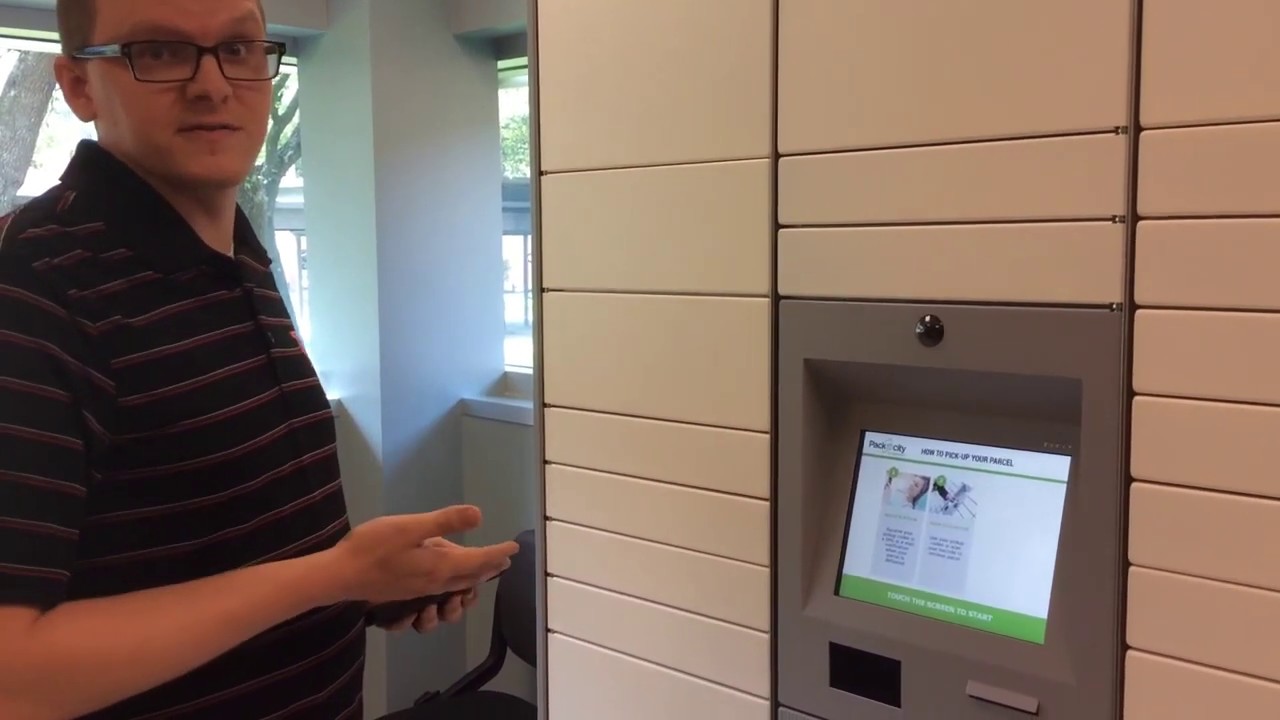 UH Delivery Services parcel locker instructional video.