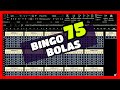 😱🔊 APRENDE Cómo Hacer un BINGO en Excel de 75 BOLAS 7️⃣5️⃣  y CARTONES sin Macros *PASO a PASO*