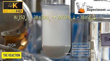 What is the reaction of Aluminum sulfate (Al2(SO4)3) and Barium hydroxide Ba(OH)2? | Al2(SO4)3+BaOH2