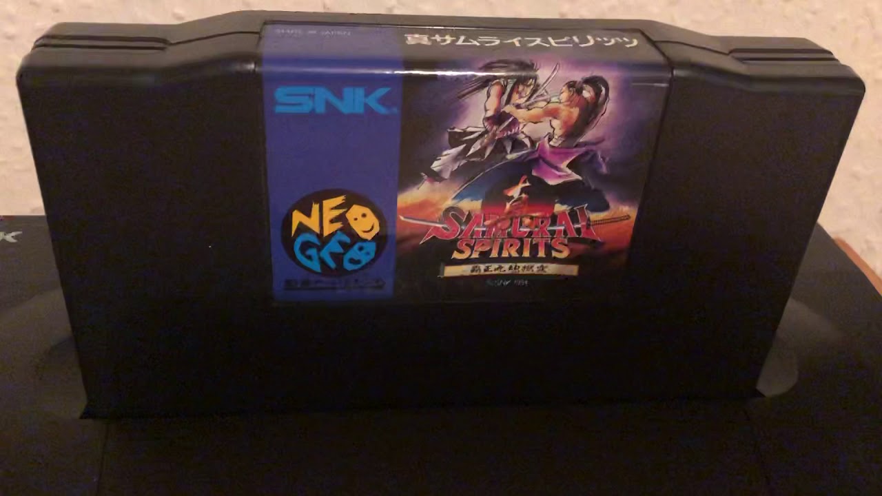 Neo Geo AES – Samurai Spirits (Katana Battle Action) – Éditeur SNK – Version NTSC-J (Japon)