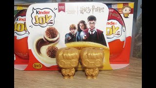 Harry Potter Teil 2 - 2er und 3er Packs - Goldfiguren Varianten - Kinder Joy - Italien 2024