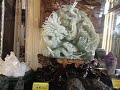 【風水 水晶 広島の廣友】ネフライト彫刻「特大龍鳳」のご紹介