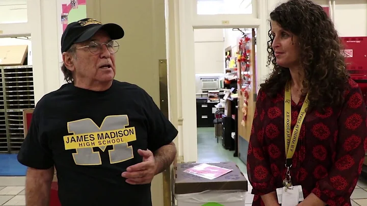 Joel Zwick at James Madison HS with Carol King com...