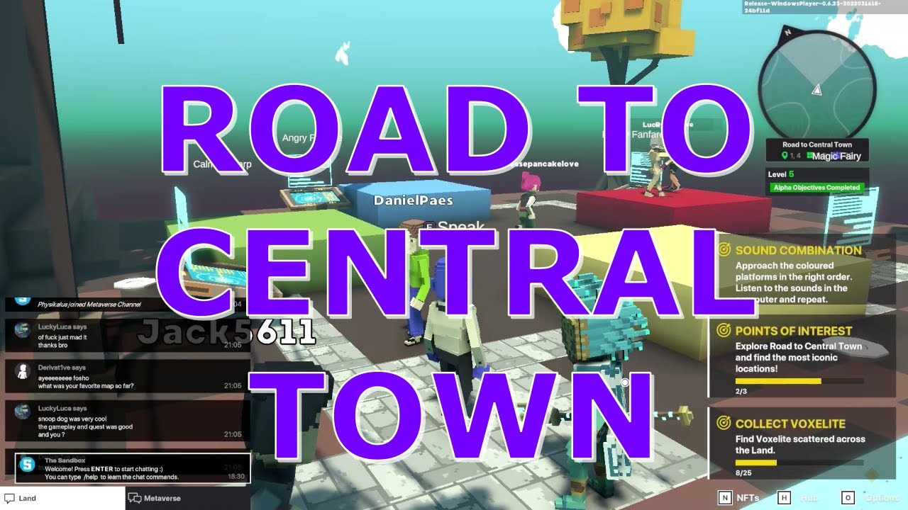 The Sandbox #36 – Alpha 2 – ROAD TO CENTRAL TOWN, complete all QUEST's