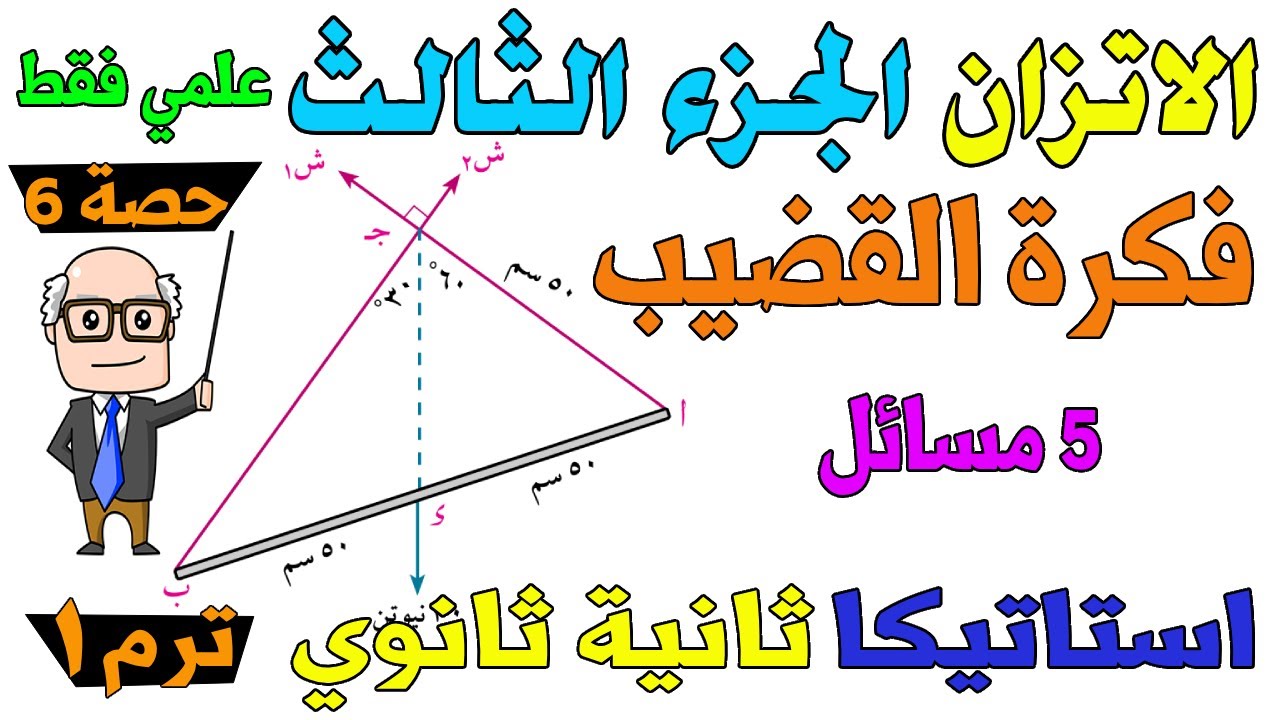 الاتزان الجزء الثالث 