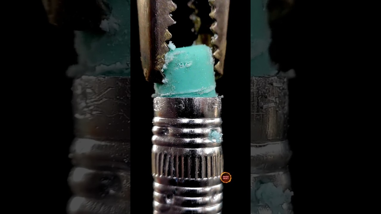 Pulling Eraser with Alligator Clip | Macro Grip Test 🐊✏️